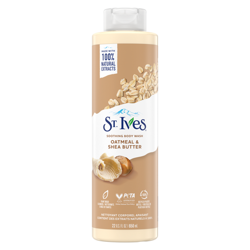 St. Ives Body Wash Oatmeal & Shea Butter 22oz