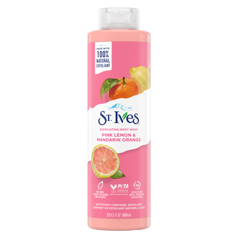 St. Ives Body Wash Pink Lemon & Mandarin Orange 22oz