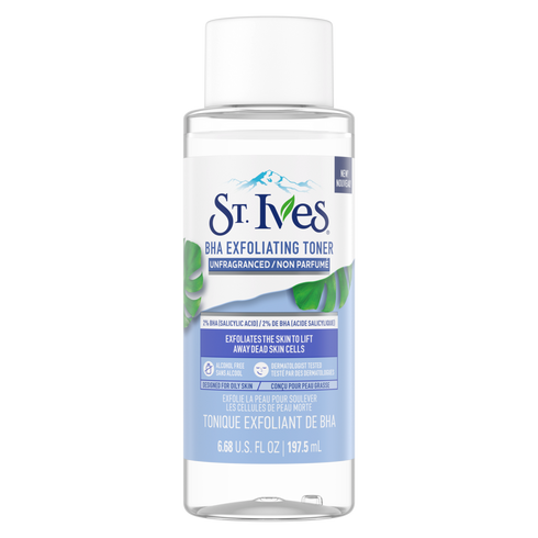 St. Ives Face Care Exfoliating Toner Unfragranced 6.7oz