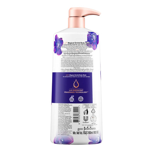 LUX BODY WASH LIQUID MAGICAL ORCHID OPULENT FRAGRANCE 900ML