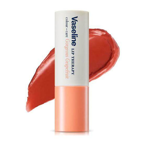 *LIMITED EDITION* Vaseline Lip Therapy Colour + Care Tinted Lip Balm Gorgeous Grapefruit 4.2G