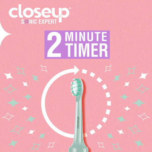 Close Up Expert Mid Tier Electric Toothbrush (Black)