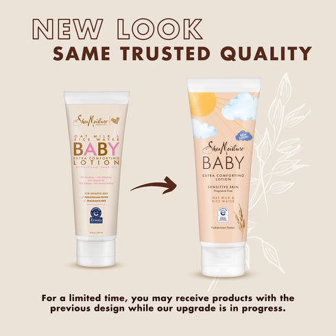 Shea Moisture Oat Milk & Rice Water Baby Lotion 8Oz