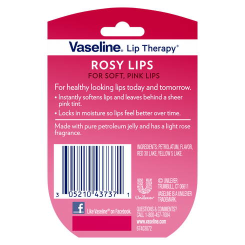 Vaseline Lip Care Rosy Lips 7g