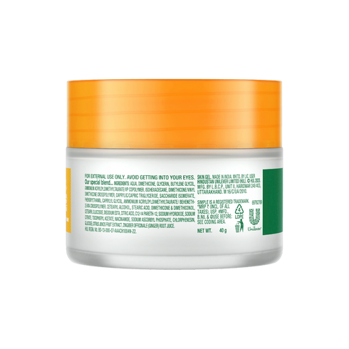 Simple Skin Gel Vitamin C Moisturising Glow Gel 40g