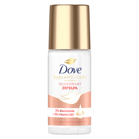 Dove Radiant+ Care Deodorant Serum 3% Niacinamide +10X Vitamin C & E Orange - 45ml