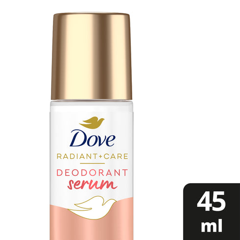 Dove Radiant+ Care Deodorant Serum 3% Niacinamide +10X Vitamin C & E Orange - 45ml