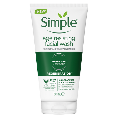 Simple Regeneration Age Resisting Facial Wash 150ml