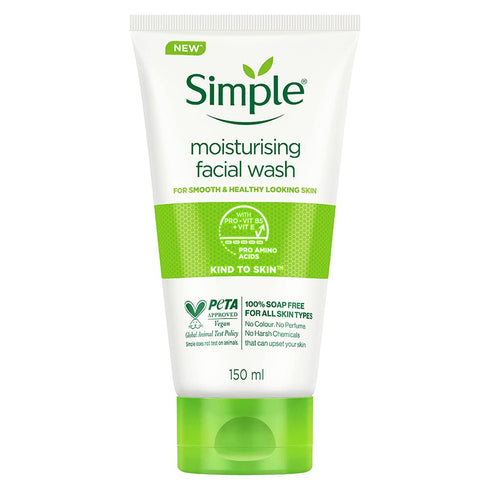 Simple Kind To Skin Moisturising Facial Wash 150ml