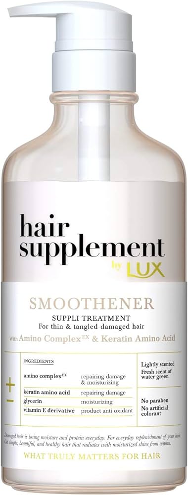 LUX Hair Supplement Smoothener Suppli Treatment For Thin & Tangled Hair 450ml