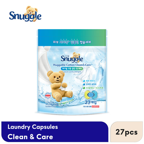 Snuggle Capsules Laundry Detergent – Huggable Cotton 27s
