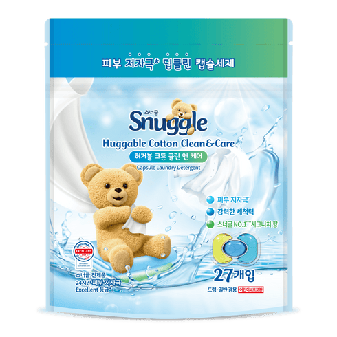 Snuggle Capsules Laundry Detergent – Huggable Cotton 27s