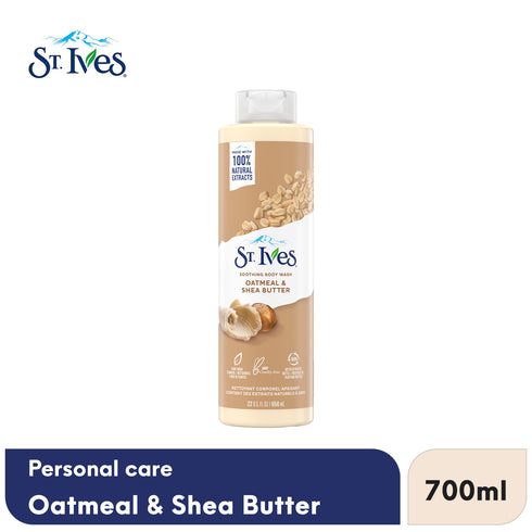 St Ives Skin Cleansing Body Wash Soothing Oatmeal & Shea Butter 700ML