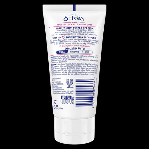 ST IVES Face Scrub Rose Water & Aloe Vera 90G
