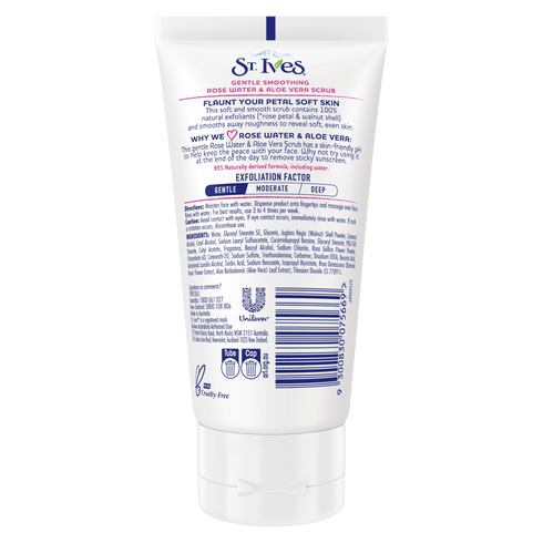 ST IVES Face Scrub Rose Water & Aloe Vera 90G
