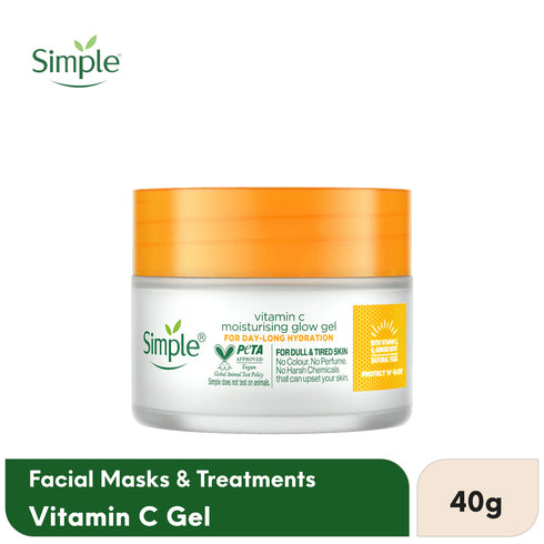 Simple Skin Gel Vitamin C Moisturising Glow Gel 40g