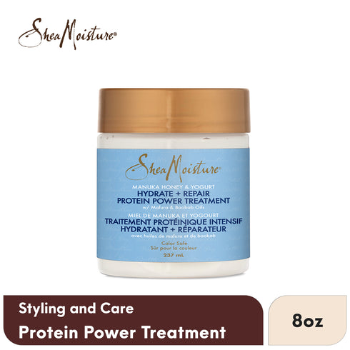 SheaMoisture Manuka Honey & Yoghurt Hydrate + Protein Power Treatment 8oz