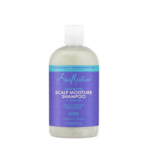 SheaMoisture Scalp Moisture Aloe Butter + Vitamin B3 Hair Shampoo 13oz