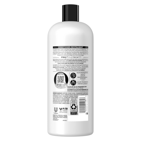TRESEMME HAIR CONDITIONER KERATIN REPAIR BOND REPLENISH 28OZ