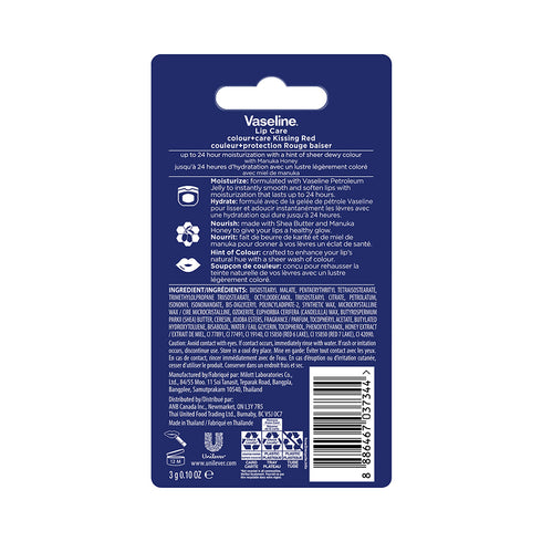 Vaseline Lip Colour + Care Kissing Red 3G