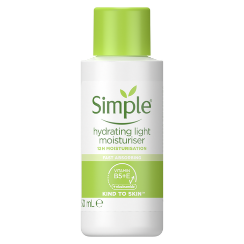 SIMPLE KIND TO SKIN HYDRATING LIGHT MOISTURISER 50ML