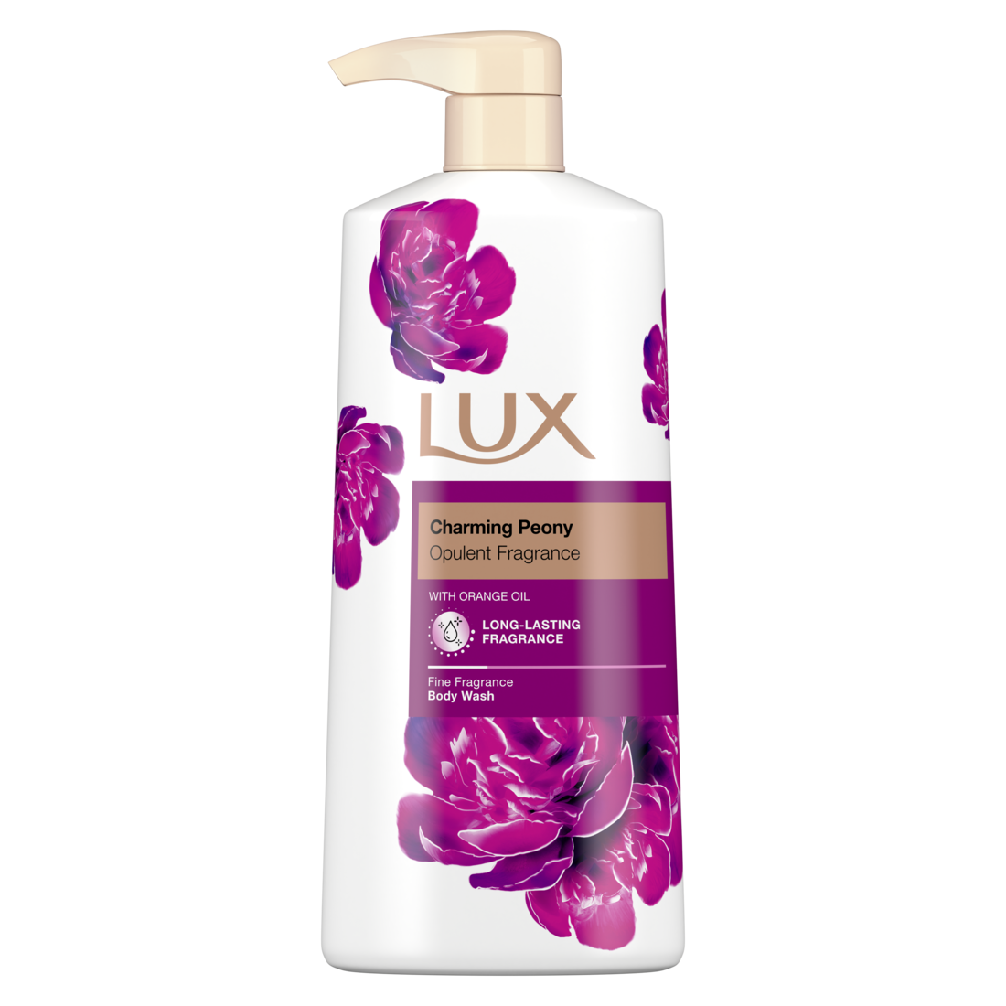 Lux Charming Peony Opulent Fragrance Body Wash 600ml The Good Cart SG