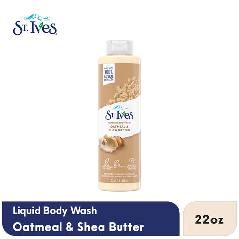 St. Ives Body Wash Oatmeal & Shea Butter 22oz
