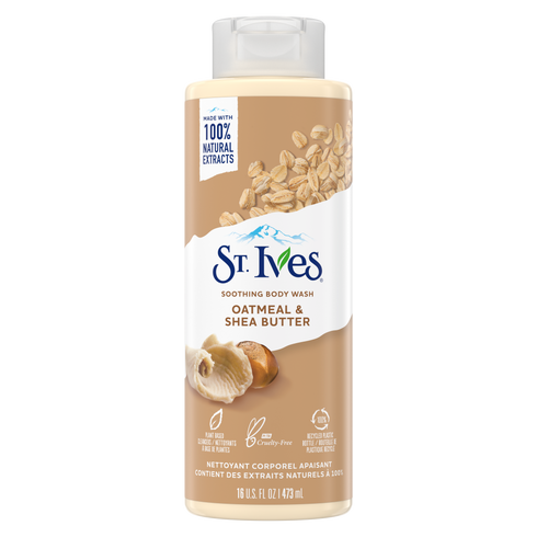 St. Ives Body Wash Oatmeal & Shea Butter 16oz