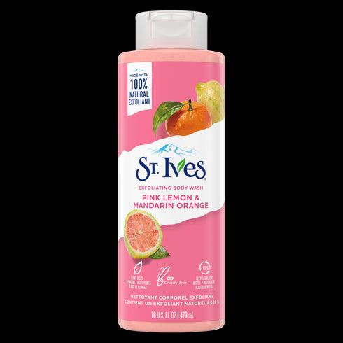 ST IVES BODY WASH PINK LEMON & MANDARIN ORANGE 16OZ