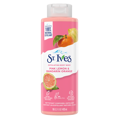 ST IVES BODY WASH PINK LEMON & MANDARIN ORANGE 16OZ