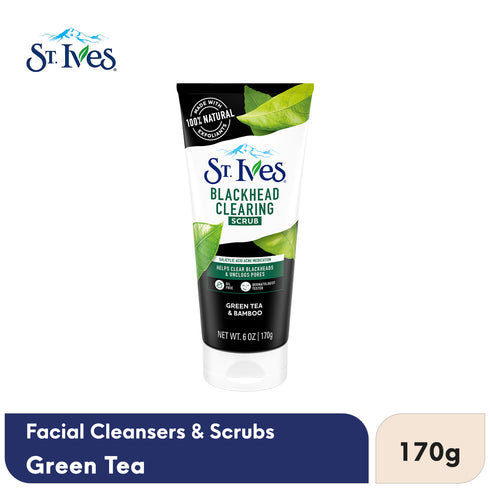 ST IVES FACIAL CLEANSING FACE SCRUB GREEN TEA 170G