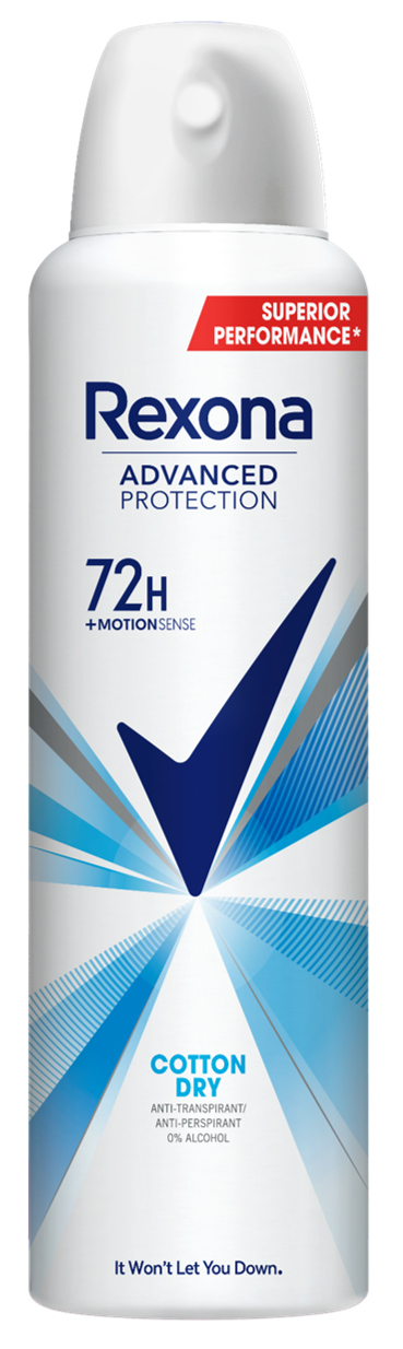 Rexona Women Advance Protection Deodorant Spray Cotton Dry 200ML