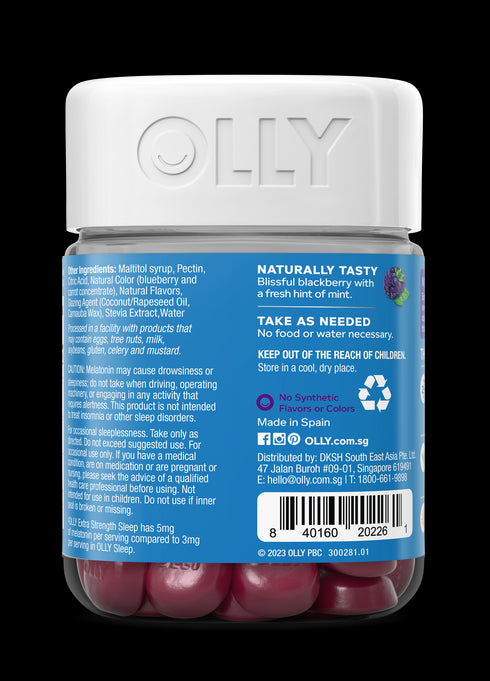 Olly Sleep Gummy Extra-Strength Sugar Free 50PCS