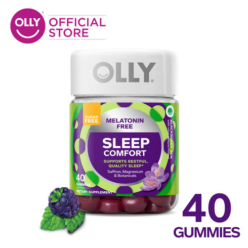 OLLY GUMMIES SLEEP COMFORT | MELATONIN-FREE 40 PCS