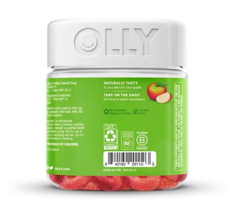 OLLY Metabolism Gummy Rings For Metabolism & Lean Mass (30 Gummies)
