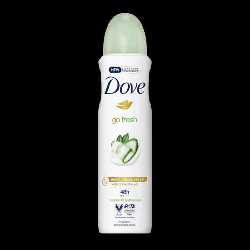 Dove Go Fresh Cucumber & Green Tea Antiperspirant Deodorant 150ML