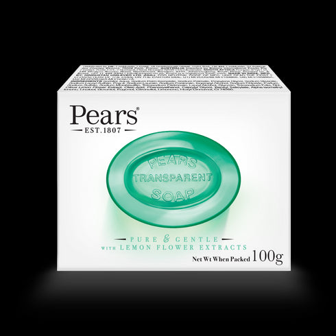 Pears Soap Bar Pure & Gentle with Lemon Flower Extract 100g