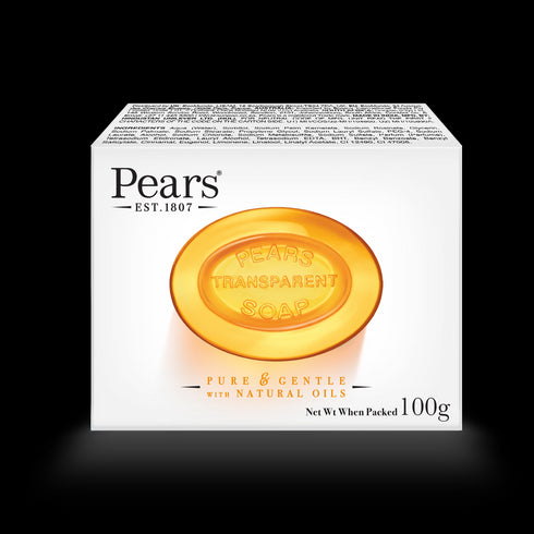 Pears Soap Bar Pure & Gentle with Natural oils 100g