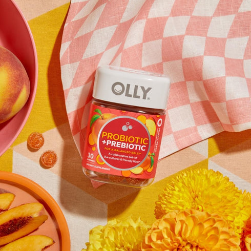 OLLY Prebiotic + Probiotic Chewable 30 Gummy Supplement