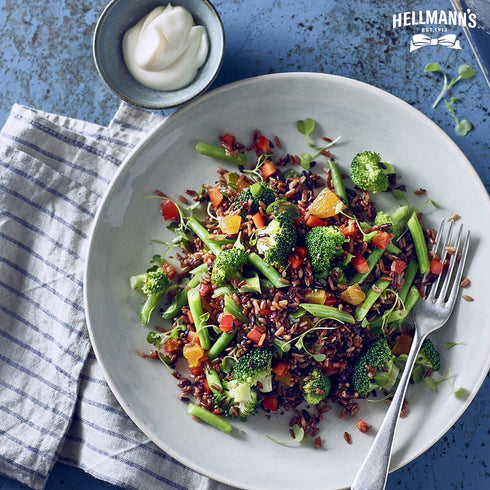 HELLMANN'S MAYONNAISE JAR REAL 400G