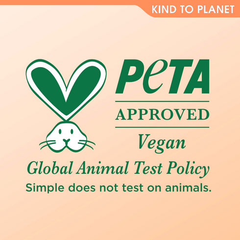 Simple Protect & Glow Face Wash Vitamin C Clay 150ml