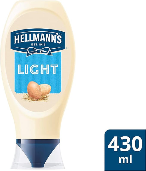 Hellmann's Squeeze Light Mayonnaise 430ml