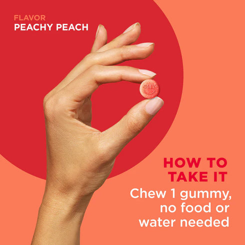 OLLY Prebiotic + Probiotic Chewable 30 Gummy Supplement