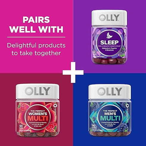 OLLY Prebiotic + Probiotic Chewable 30 Gummy Supplement