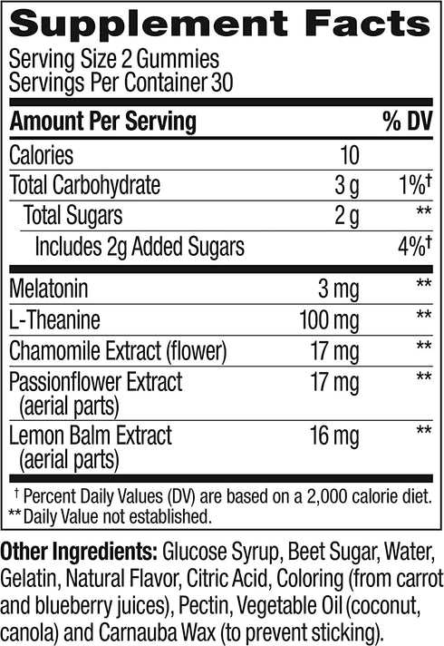 OLLY Sleep Refill Pouch 60 Gummies