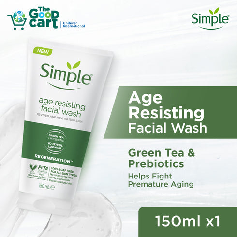 Simple Regeneration Age Resisting Facial Wash 150ml