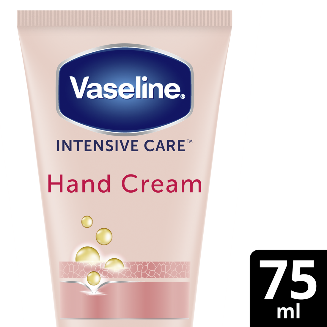 Vaseline Intensive Care Healthy Hands & Stronger Nails Hand Cream 75ml The Good Cart SG