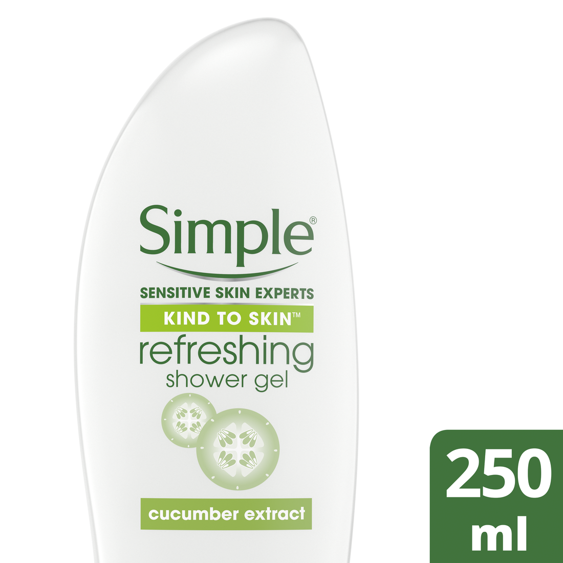 Simple Refreshing Shower Gel 250ml The Good Cart SG simple-refreshing-shower-gel-250ml-the-good-cart-sg