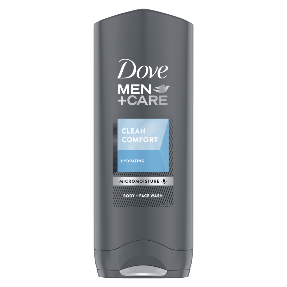 Dove Men+Care Hydrating Clean Comfort Body + Face Wash 250ml The Good
