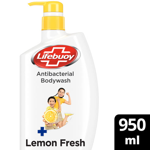 Lifebuoy Anti Bacterial Body Wash Lemon Fresh 950ml